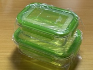 全新Snapware康寧牌四面鎖扣密封耐高溫玻璃保鮮盒套裝