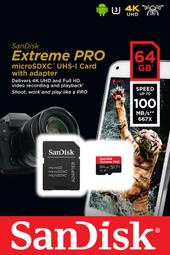 [★SUPER-8] Sandisk Extreme Pro A2 microSDXC UHS-I 64GB 記憶卡