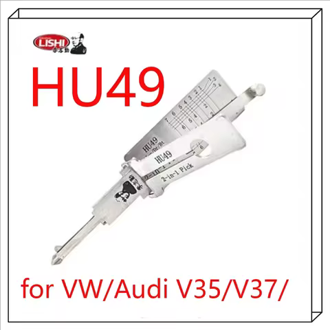 2026 NEW Lishi 2-in-1 Pick/Decoder for VW/Audi V35/V37/HU49 LOCKSMITH TOOL