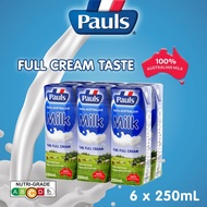 PAULS Pure UHT Milk, 250ml (Pack of 6) (Halal) (Halal)