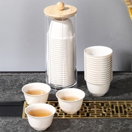 [Environmentally Friendly Rice Husk Cup] Thickened Kung Fu Tea Cup 60ml High Temperature Resistant T