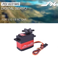 JX PDI 6221MG 20KG 4.8V-6V Torque 360° Digital Servo For 1/10 1/8 RC Car Boat JX PDI-6221MG-360 20KG