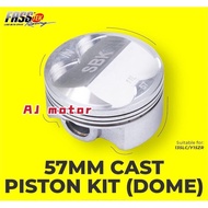 [ SBK FASSTEK RACING PISTON 57MM ] YAMAHA LC135 Y15ZR FZ150 LC Y15 FZ UMA IKK ESPADA SCK GL RED LEO 