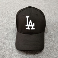 LA Black Baseball Cap G-685