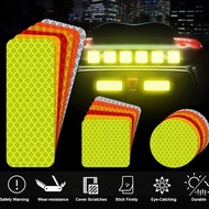 Car Reflective Sticker Reflective Bumper Stickers Warning Motorcycle Bike Reflective Film Reflective