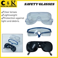 [CK16-07] Safety Glasses with Side Shields and Black Over-Prescription Glasses for Men Welding Purpo