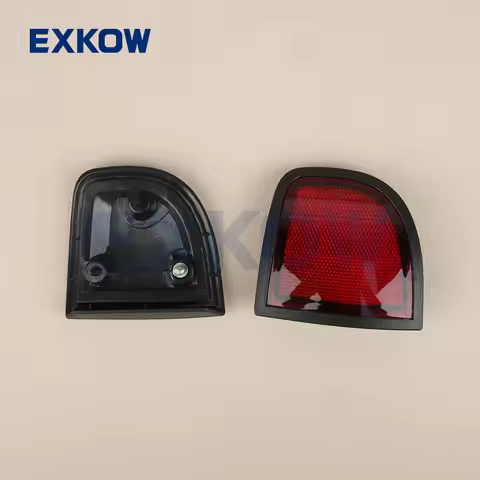 Rear Bumper Back Reflector Light Kit for Mitsubishi L200 IV 4th 2005 2006 2007 2012 2013 KB4T KA4T L