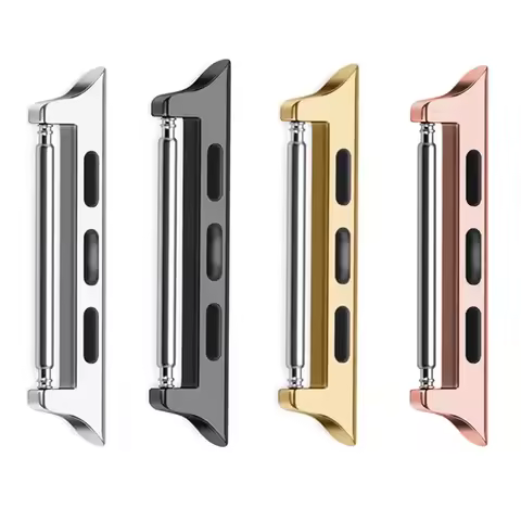 Connector Adapter for Apple Watch Series 6 40mm 49mm Band Connectors for Apple Watch 44mm 45/41mm St