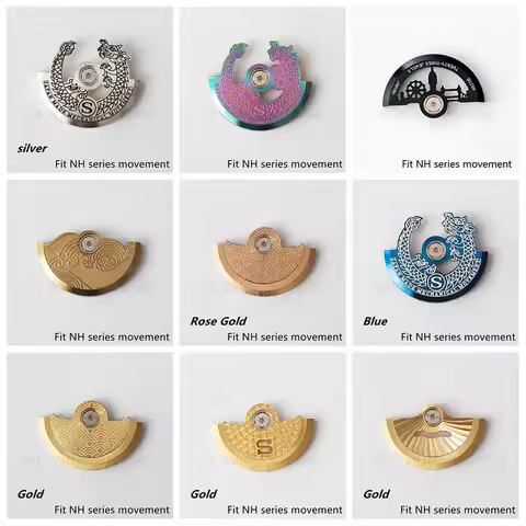 NH35 Movement Automatic Rotor is Adapted to the NH36 NH38 NH39 4R35 4R36 6R35 6R36 7S26 7S36 Movemen