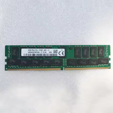 1PCS RAM 32GB 32G 2RX4 DDR4 PC4-2133P ECC REG HMA84GR7MFR4N-TF For SK Hynix Memory