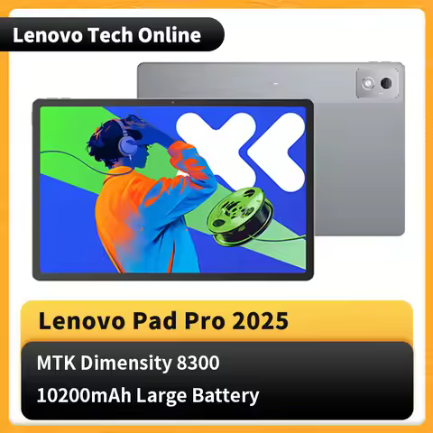 CN ROM Lenovo tablet Xiaoxin Pad Pro 12.7 2025 2.9K LCD Screen 144Hz TB375FC 10200mAh MTK Dimensity 