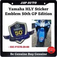 1 x Yamaha HLY Sticker Emblem 50th GP Edition - 55C-F1578-20-00