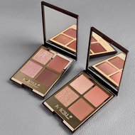 Quad Color Eyeshadow Palette Shimmer Matte Brown Contouring Palette Makeup L9w9