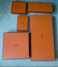 愛馬仕盒 頸巾盒 cardholder 馬仔盒 首飾盒 絲巾盒 Hermes Box