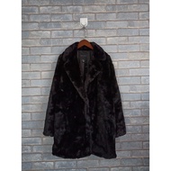 C011 New look โค้ทขนเฟอร์ โค้ทยาว หนาอุ่น เสื้อคลุมขนเฟอร์ เสื้อกันหนาว ชุดเที่ยวต่างประเทศ Faux Fur