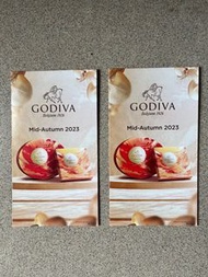 GODIVA Mid-Autumn Chocolate Mooncake Gift Box 8pcs -月餅 Physical Voucher