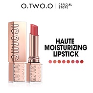 [9th Anniversary Limited Gift]  O.TWO.O Haute Lipstick Moisturizing 8 Colors/Gincu Pelembap 8 Warna