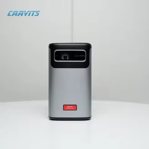CAAVITS YHC2000 3D DLP Mini 960X540P Wifi Smart Led Dlp Android Battery Portable Video Projector Sup
