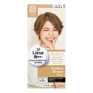 Liese Creamy Bubble Hair Color - Chiffon Brown