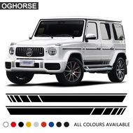 Suitable for Mercedes-Benz Benz G-Class Door Side Stripe Sticker Body Decal AMG G63 G65 G500 W463 Ca