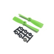 HQProp 4X4.5 Green Tempered Glass Fiber Composite Material Multi-Axis Dedicated Flat Head Propeller 
