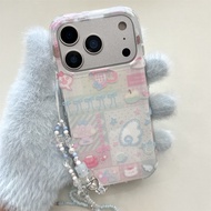 For iphone Case 17 Pro Max 16 Pro Max 15 Pro Max Phone bow splicing phone case