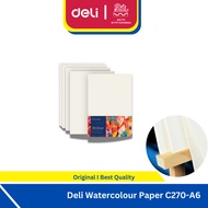 Deli Watercolor Paper A6 Size Watercolor Painting Paper - C270-A6