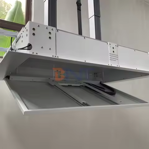 65 Inch Ceiling Flip Down Motorized TV Lift / TV Ceiling Motorized Lift Motorized Stands Flip Down C