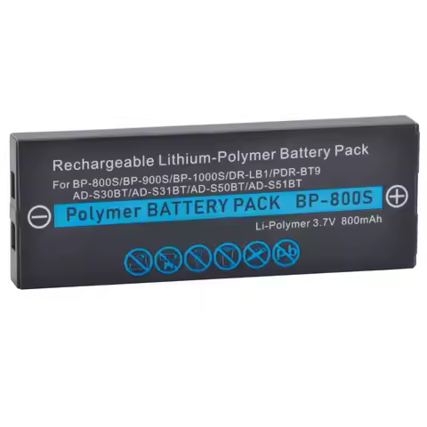 BP-800S BP900S BP1000S Battery for Kyocera Yashica Finecam S3, S3L, S3R, S3X,S4,S5,S5R Konica DR-LB1