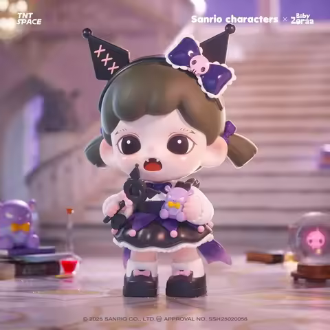 Zoraa X Sanrio Roaming through the beautiful moments Series Blind Box kawaii Desktop Decoration Orna