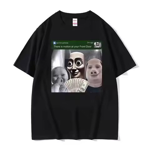 Tung Sahur Png John Pork AI Baby Funny Meme T-shirts Men Women Fashion Humor T Shirts Oversized Casu