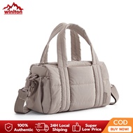 Versatile Duffel Crossbody Bag for Women Lightweight Mini Gym Bag Compact Handbag Shoulder Sling Bag
