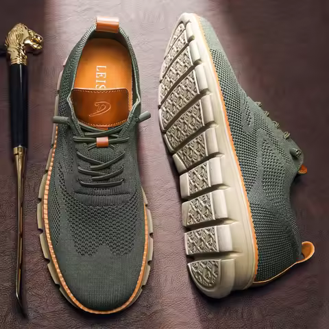 Men Casual Shoes Breeze Stylish Oxfords Fashion Formal Business Urban Breathable Shoes for Male Non 