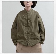 Goopimade 孤僻 x Oldsoil 軍綠色尼龍馬褂 行褂 外套 Commuter Dharma Shirt Oldsoilism Gorpcore 機能風