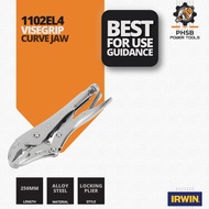 IRWIN HAND TOOLS | 1102EL4 IRWIN VISEGRIP CURVE JAW | HIGH-GRADE ALLOY STEEL