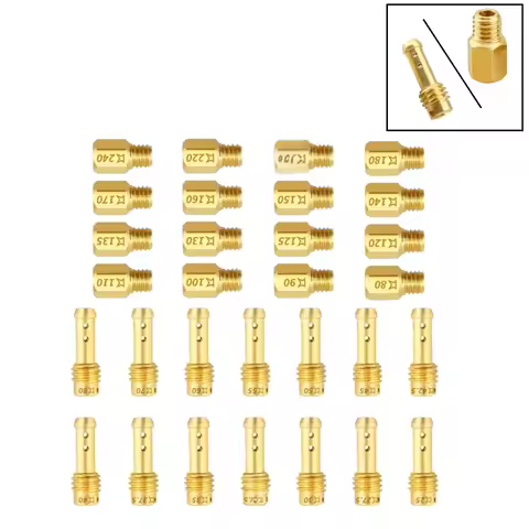 FOR MIKUNI VM18 VM20 VM22 VM24 VM26 VM28 VM30 VM32 VM34 VM36 Carburetor Main Jet And Pilot Slow Jet 