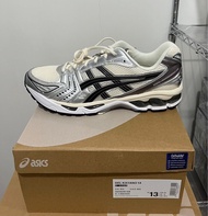 Us13  ASICS Gel-Kayano 14 Cream Black