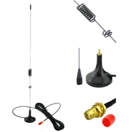 Walkie Antenna UV5R UV5RM K5 K6 Gain Antenna For Walkie Talkie Antenna Portable Radio Mini Suction C