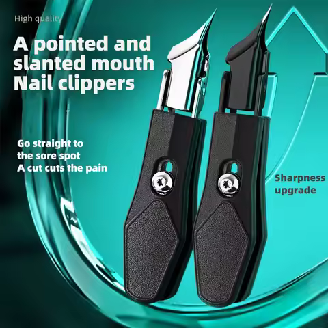Super Sharp Oblique Nail Clippers Large Opening Eagle Beak Pliers Nail Groove Pliers Pedicure Tools 