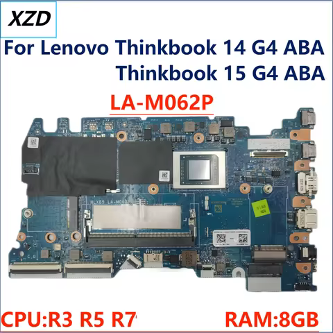 LA-M062P Mainboard For Lenovo ThinkBook 14 G4 ABA ThinkBook 15 G4 ABA Laptop Motherboard With CPU R3