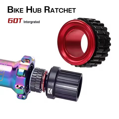 Integrated MTB Bike Hub Ratchet 60T Road Mountain Bicycle Wheel Freehub Upgraded Kit Parts for DT Sw