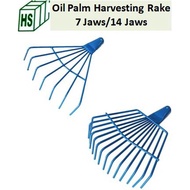 Oil Palm Harvesting Raker / Cakar Besi Kelapa Sawit (7 Jaws / 14 Jaws)