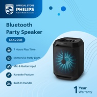 Philips Bluetooth party speaker LED Light Karaoke Function Powerful Woofer (TAX2208/00)