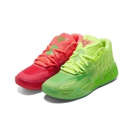 Original【HOT】 lamelo ball shoes MB1 Rick and Morty Mid-top actual combat shock-absorbing basketball 