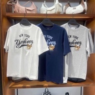 [ GENUINE ] MLB LETTER MEGA BEAR FUNCTIONAL T-SHIRT - UNISEX KOREAN MLB BEAR T-SHIRT