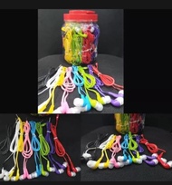 HARGA GROSIR Headset TOPLES ISI 50 PCS Handsfree Music MP3 Type Angel Bisa  Bayar Ditempat - STORE