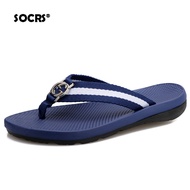 SOCRS 2024 Fashion Men's Flip Flop Beach Flip Flop Thick Bottom High Quality