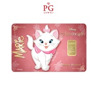 Aurora Italia's Unique 0.25g Gold Bar (Au 999.9) 24K - The Aristocats Marie Limited Edition Gold Bar