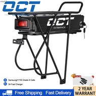 Racks 52V 48V 20Ah 36V 35Ah Ebike Lithium Battery Rrar Rack Lage Li-Ion Electric Bicycle Batteries 2