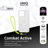 UNIQ เคสสำหรับ iPhone 16 Pro/16 Pro Max รุ่น Combat Active (MagClick™ Magnetic Wireless Charging)